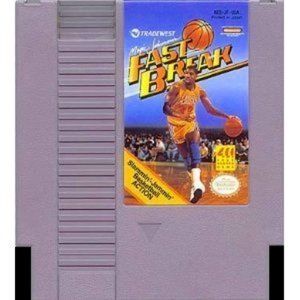 Magic Johnson's Fast Break Nintendo Game 1985